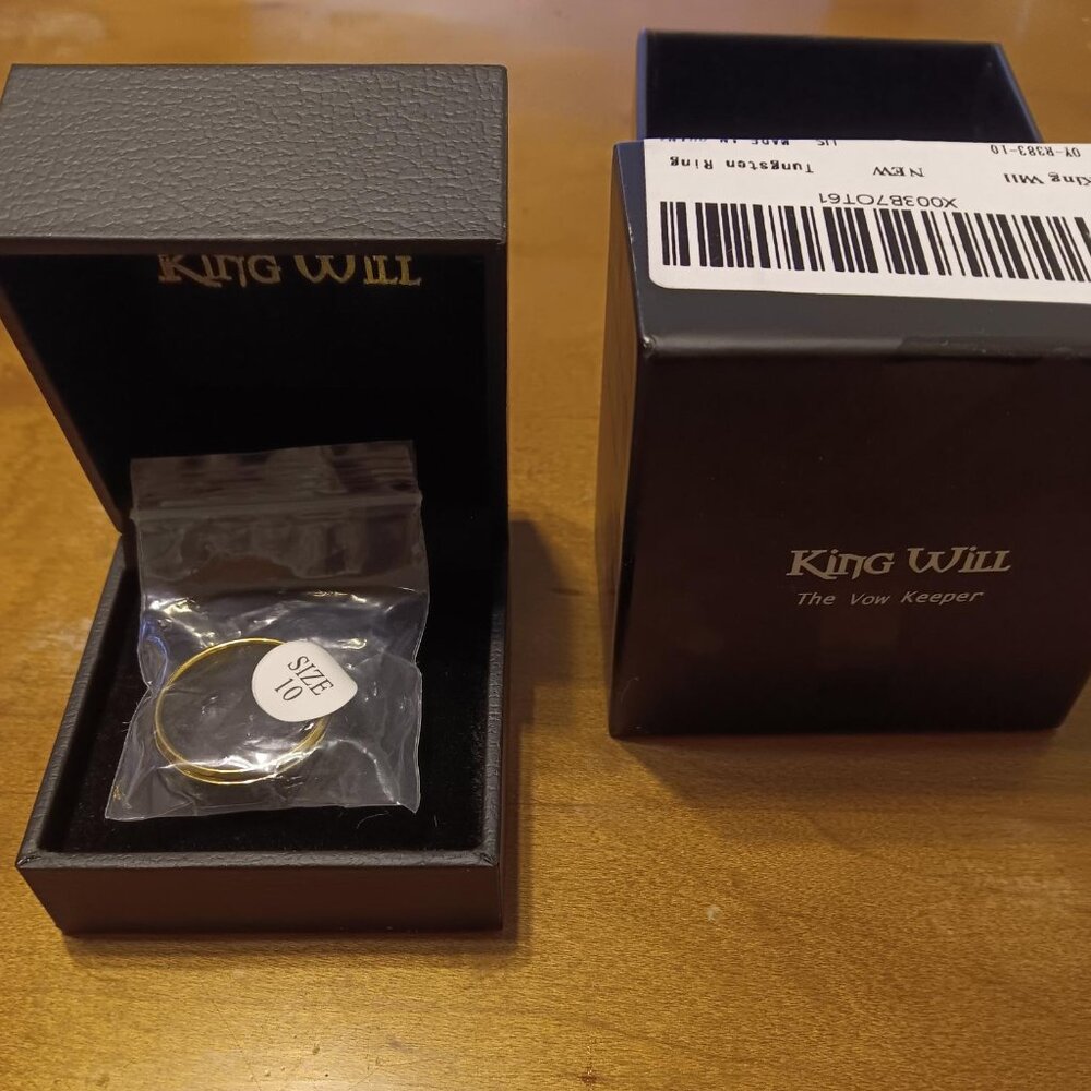 King Will Mens Wedding Band